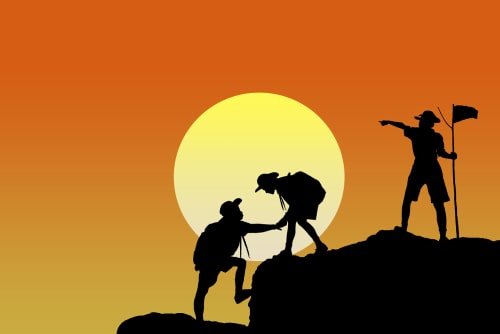 Shadow people in-front of Sun | Best Pediatric Dentist | Tiffin OH 44883 | Fluoride, Crowns, Emergency Dentist, Fillings for Kids, Tooth Extractions