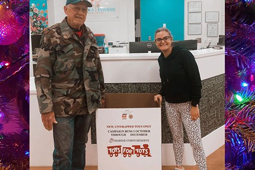 Toys for Tots | Best Pediatric Dentist | Tiffin OH 44883 | Fluoride, Crowns, Emergency Dentist, Fillings for Kids, Tooth Extractions